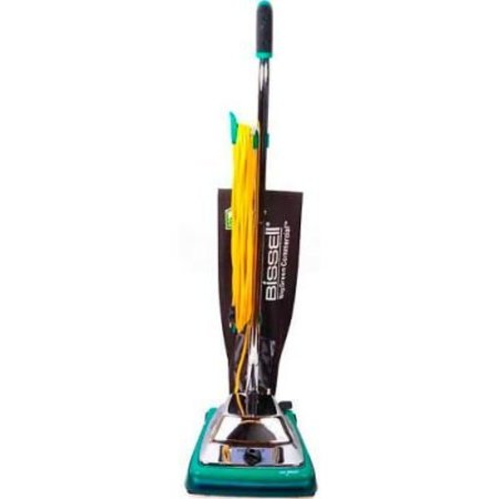BISSELL COMMERCIAL Bissell BigGreen Commercial DayClean Upright Vacuum, 12in Cleaning Width BG107HQS